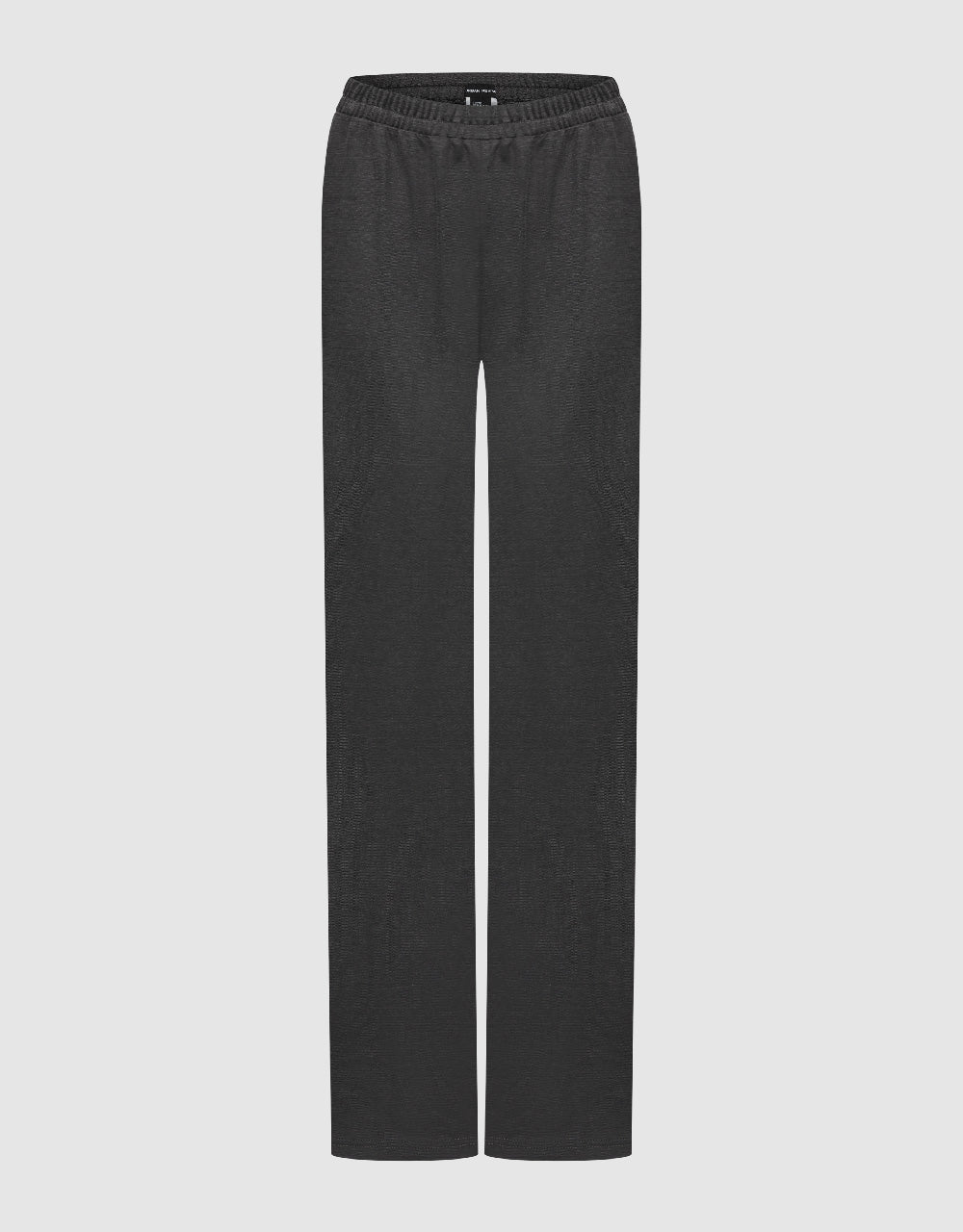 Elastic Waist Wide-Leg Pants