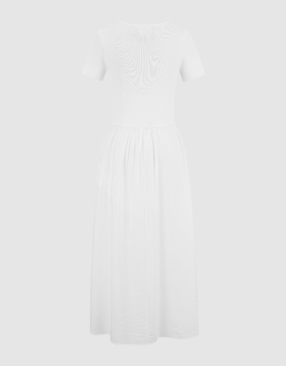 U Neck Knitted Dress