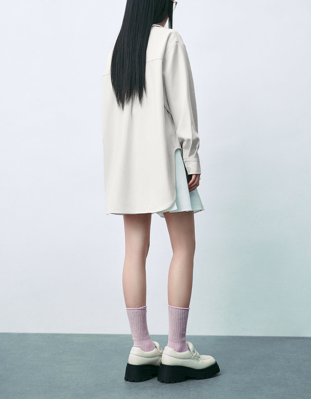 Drop Shoulder Sleeve Shirt