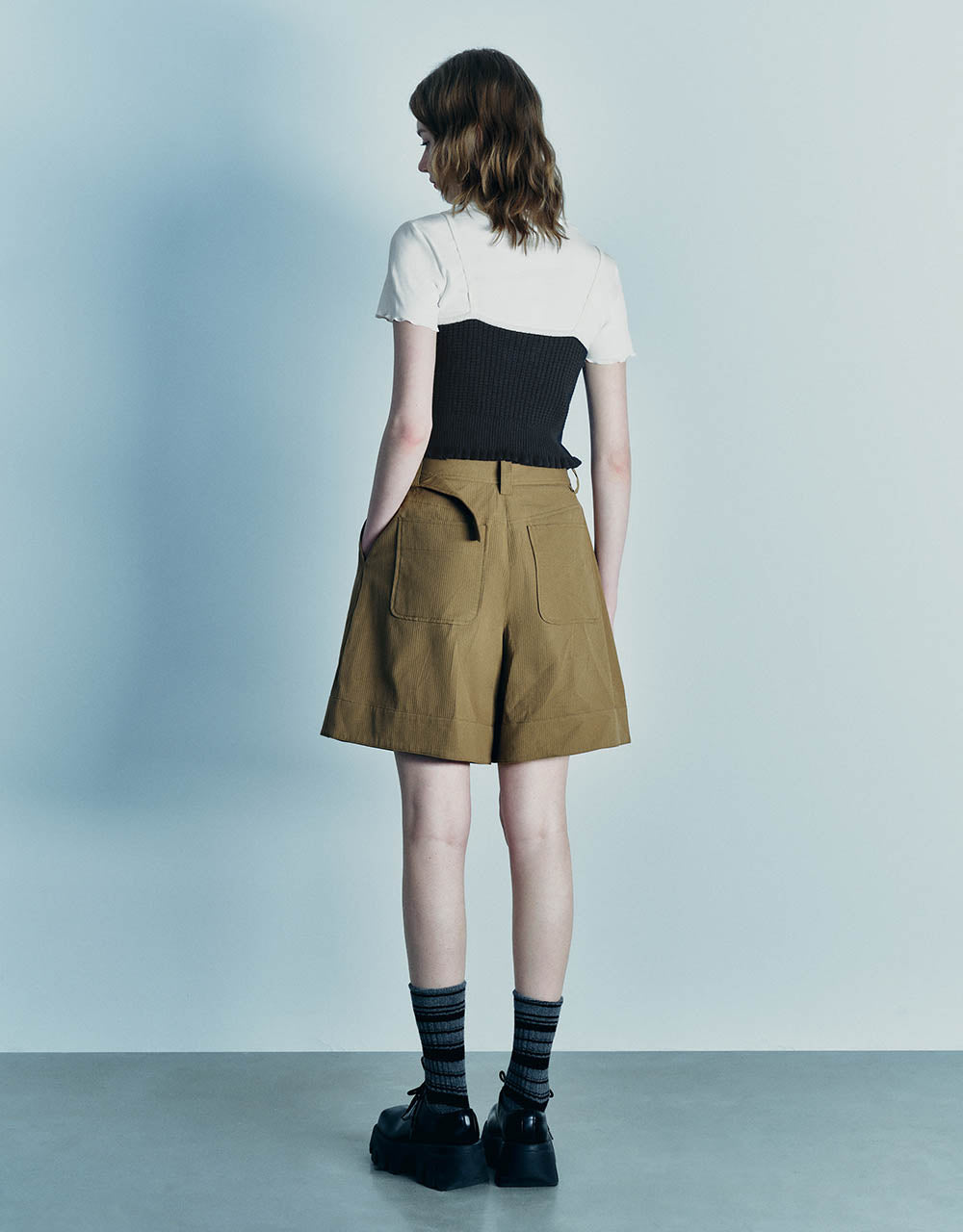 V-Neck Knitted Cami Top