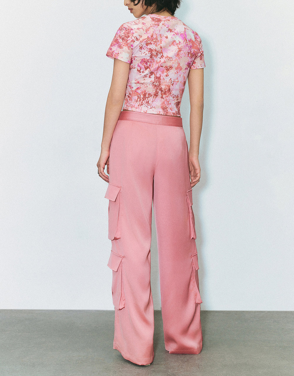 Multi-Pocket Straight Pants