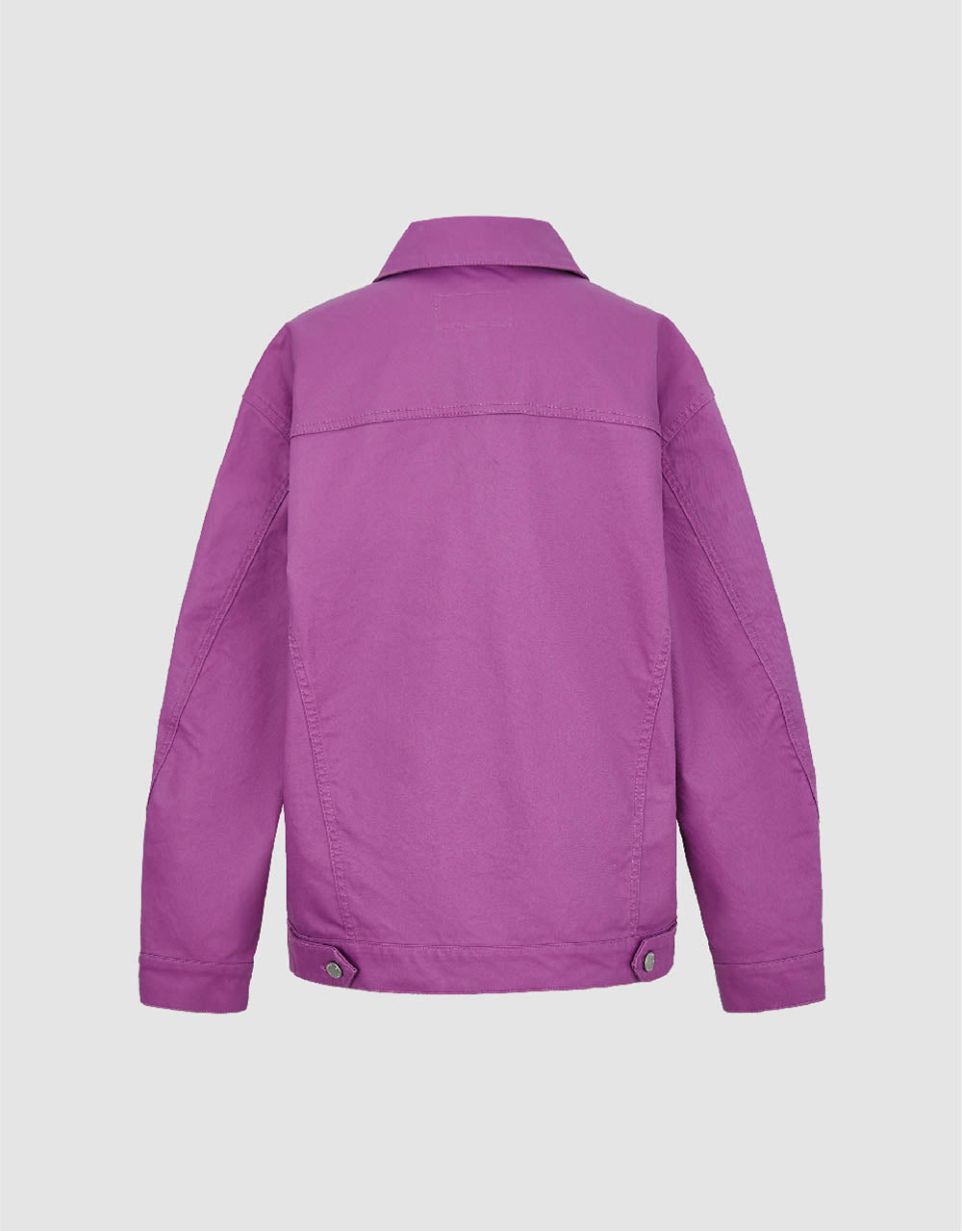 Drop Shoulder Sleeve Denim Jacket