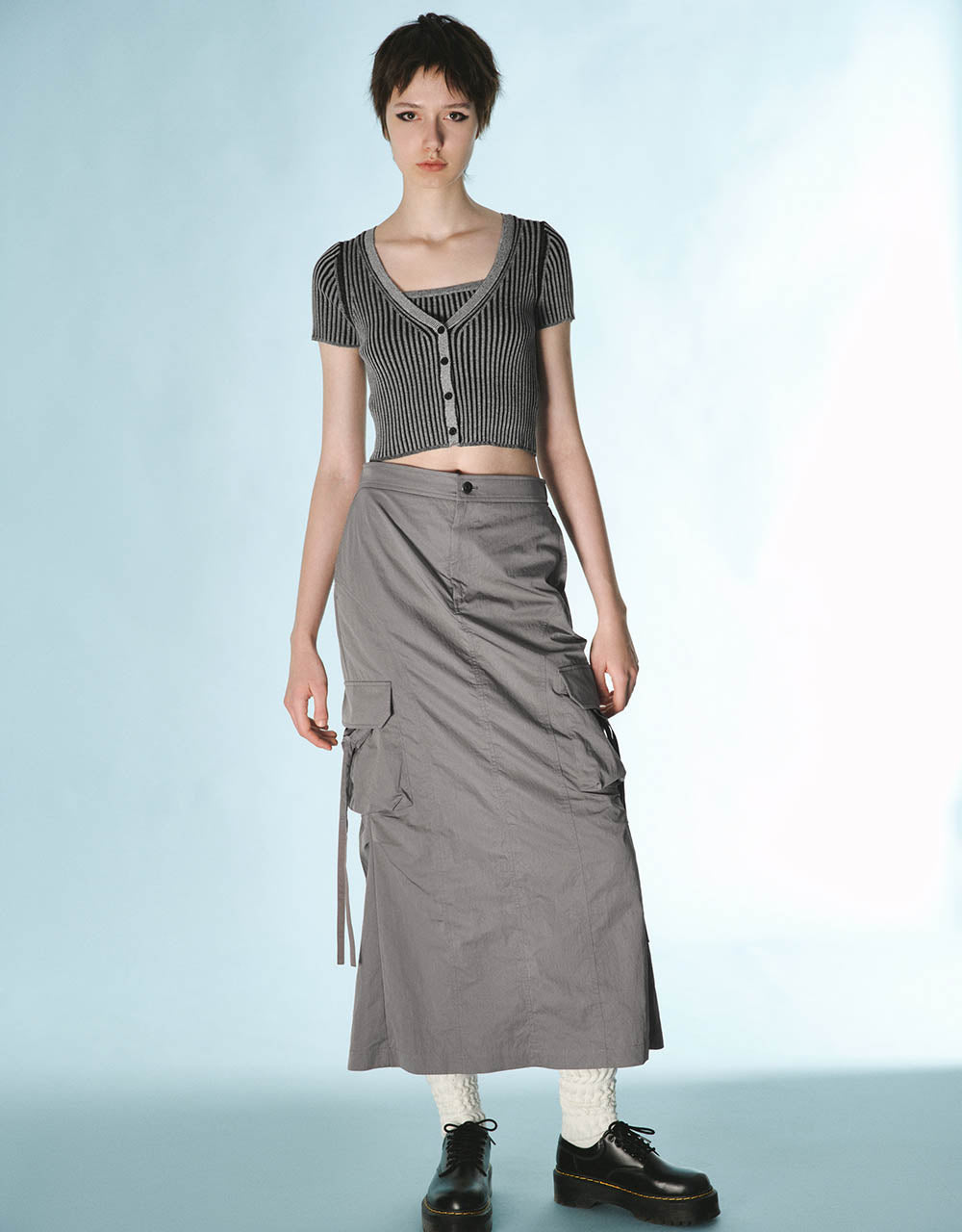 2 In 1 Knitted T-Shirt