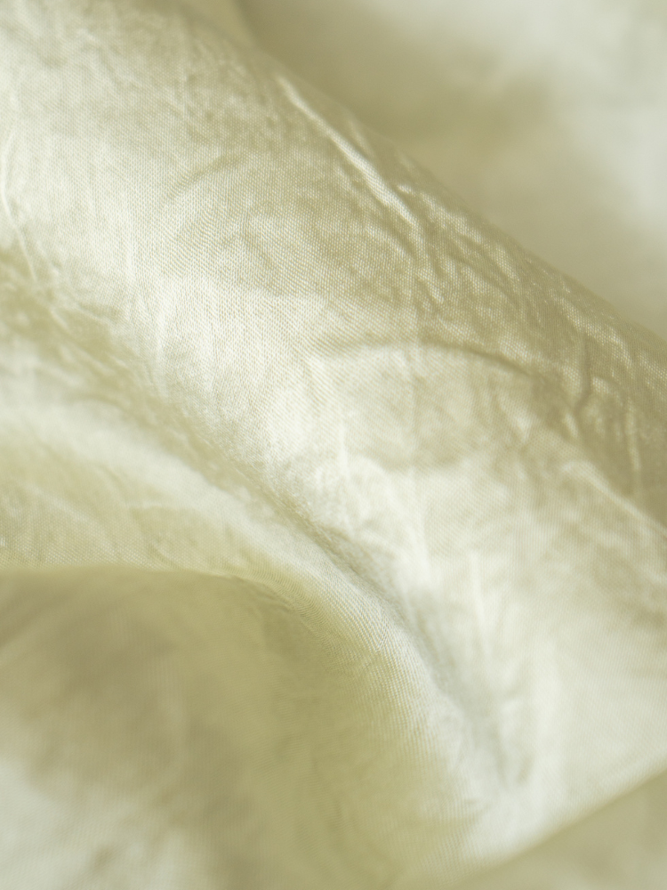 비대칭 아세테이트 새틴 드레스