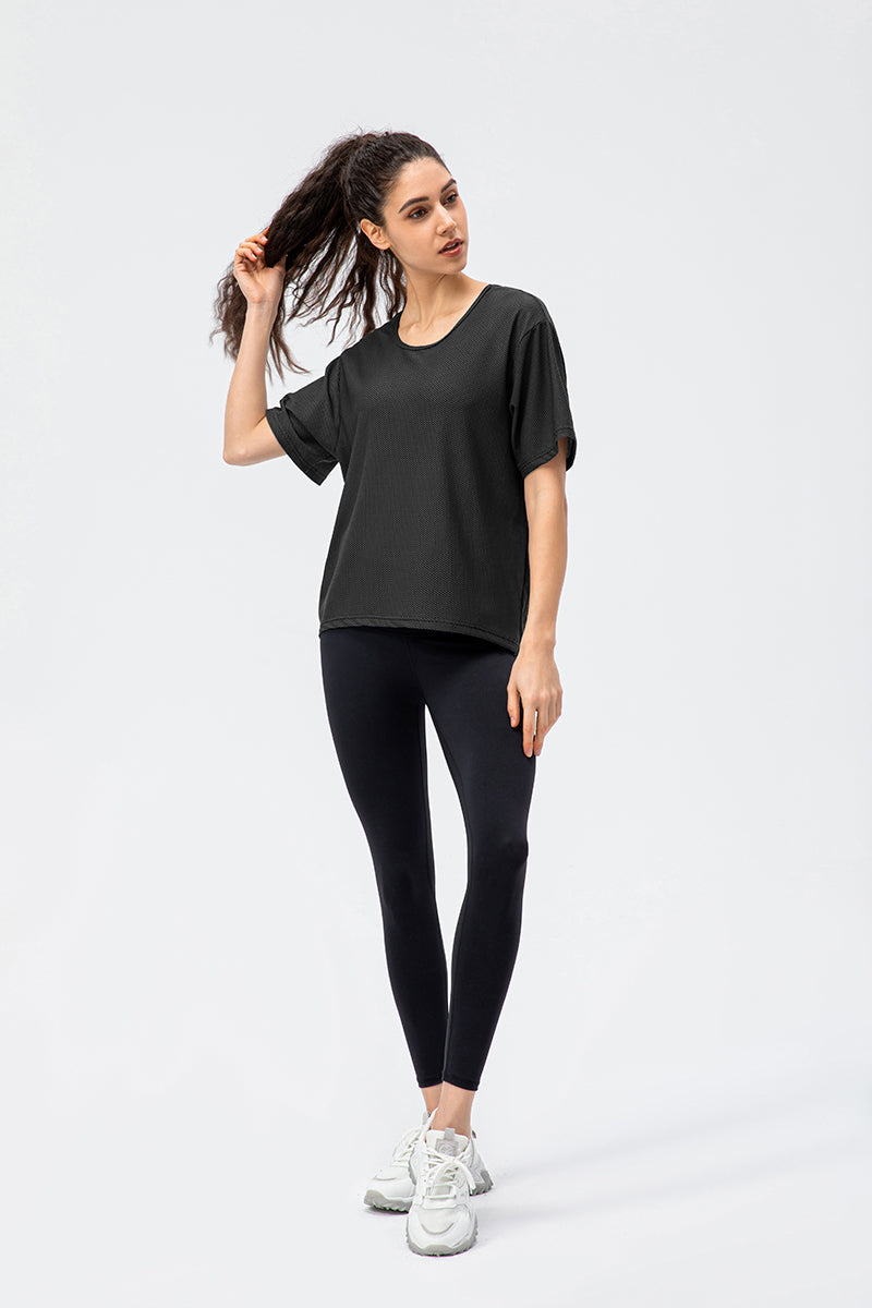 Crew Neck Short Sleeve T-Shirt