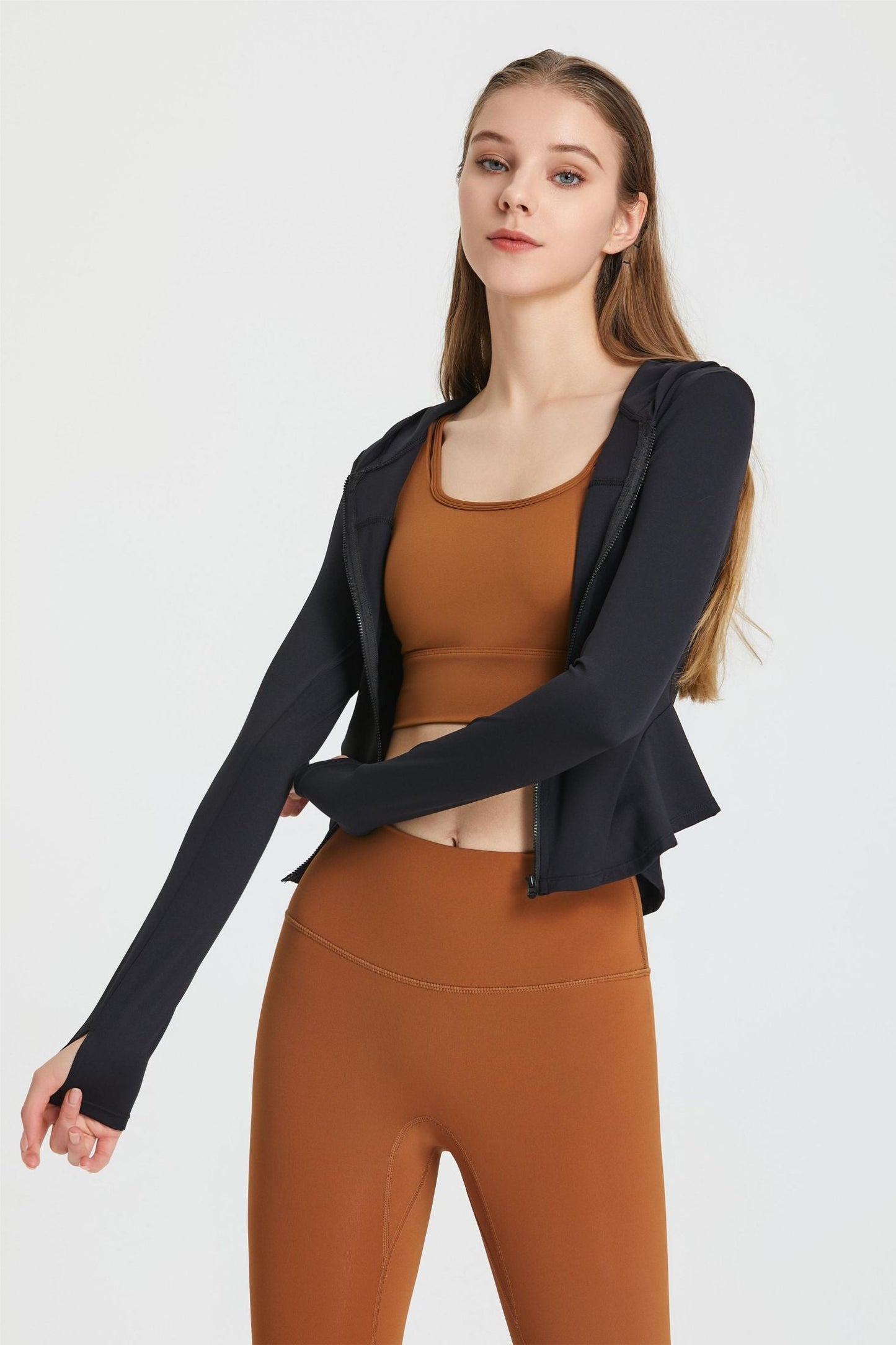 핏 집업 긴팔 후디