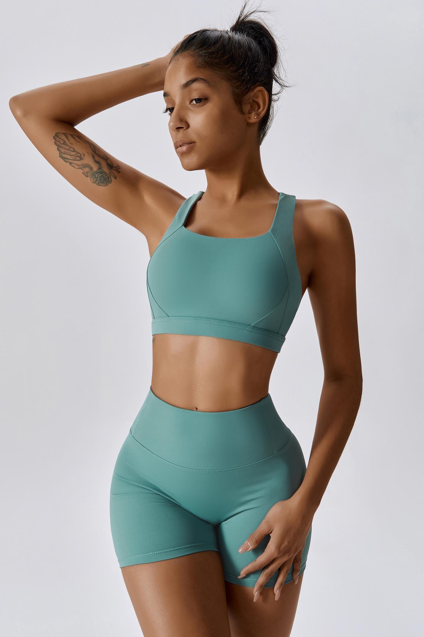 Flex Sports Bra - Ice Blue