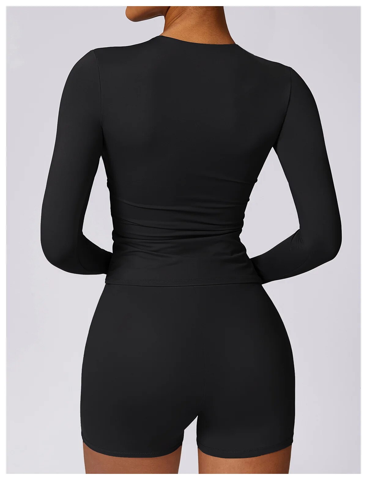 세컨드 스킨 롱슬리브 탑