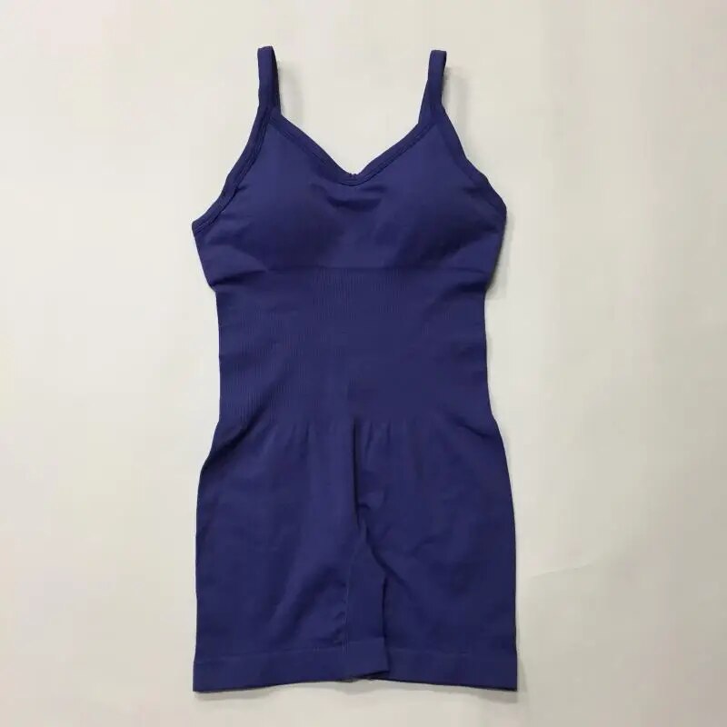 バイラルストラップシームレスロンパー