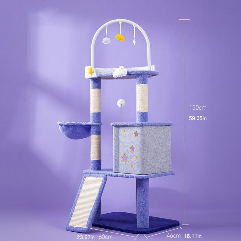 Cat Climbing Frame Cat Litter Cat Scratcher Integrated Cat Tree