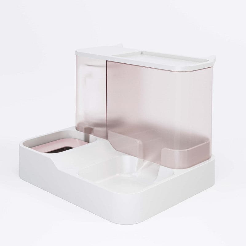 Large-capacity Pet Automatic Feeding and Drinking All-in-one Device