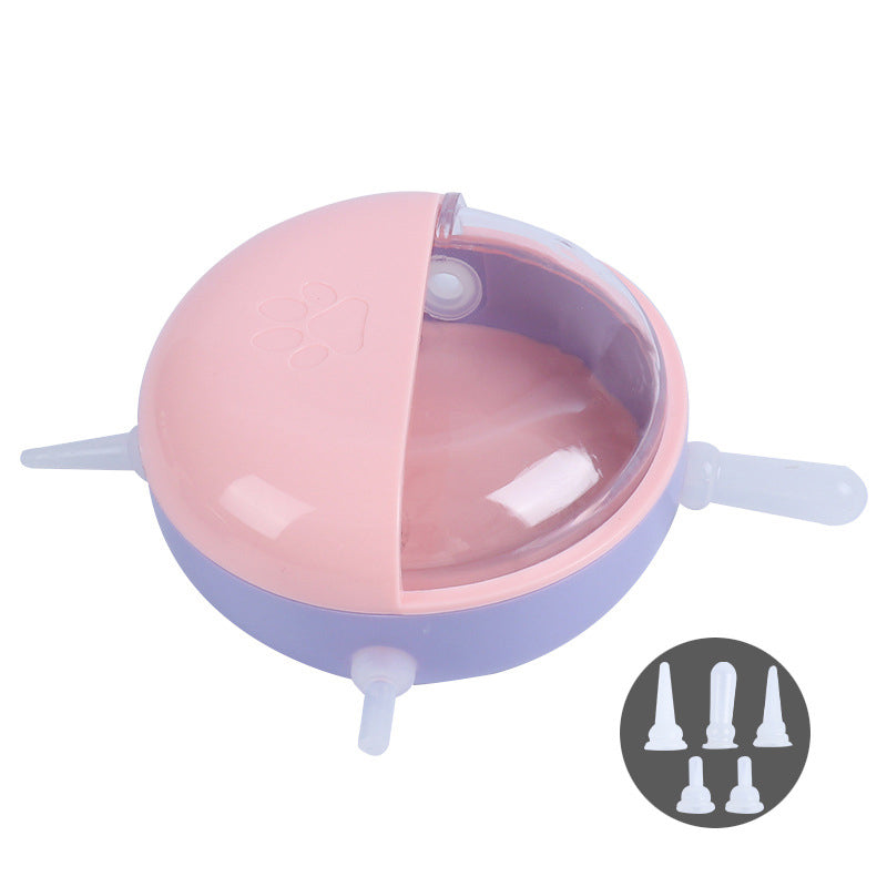 Mouth Pet Milk Bowl Cat Puppy Bionic Breastfeeder