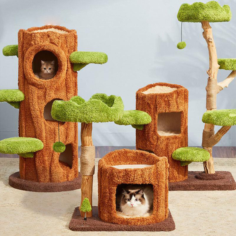 Luxury Simulation Climbing Frame Bed for Multiple Cat Tree