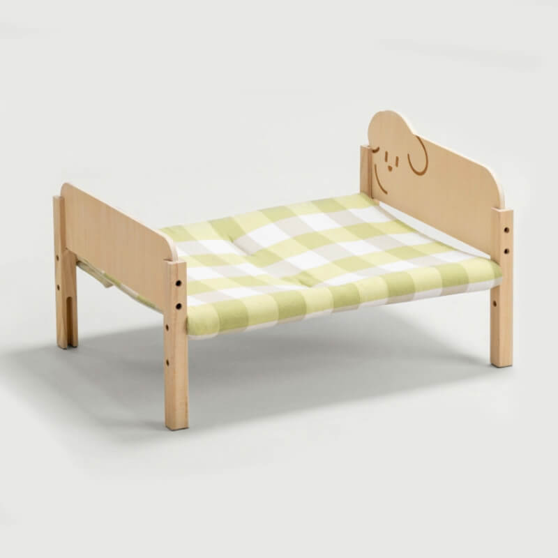 Stackable Fun Wooden Double Cat Beds