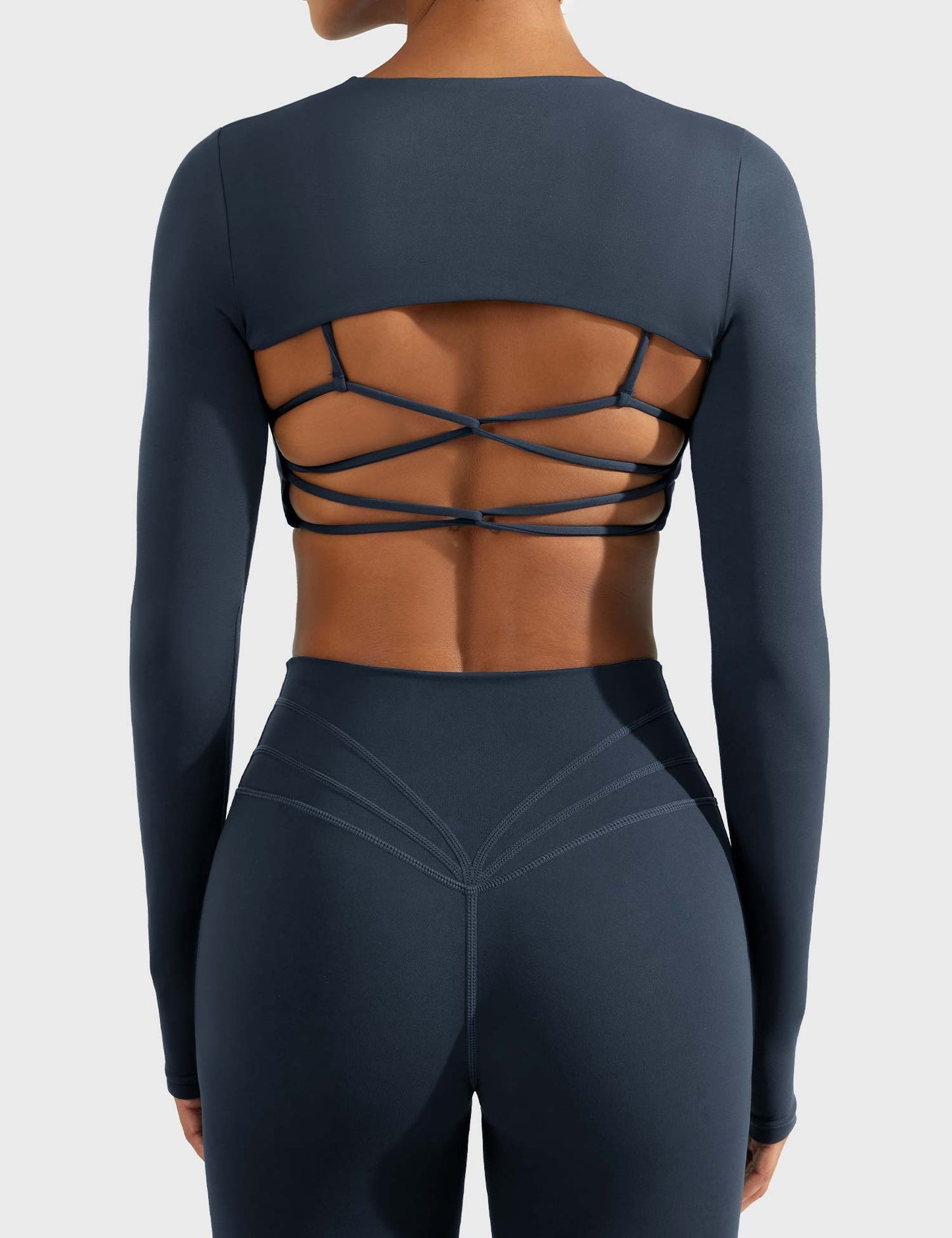 크리시 긴팔 볼레로 슈러그