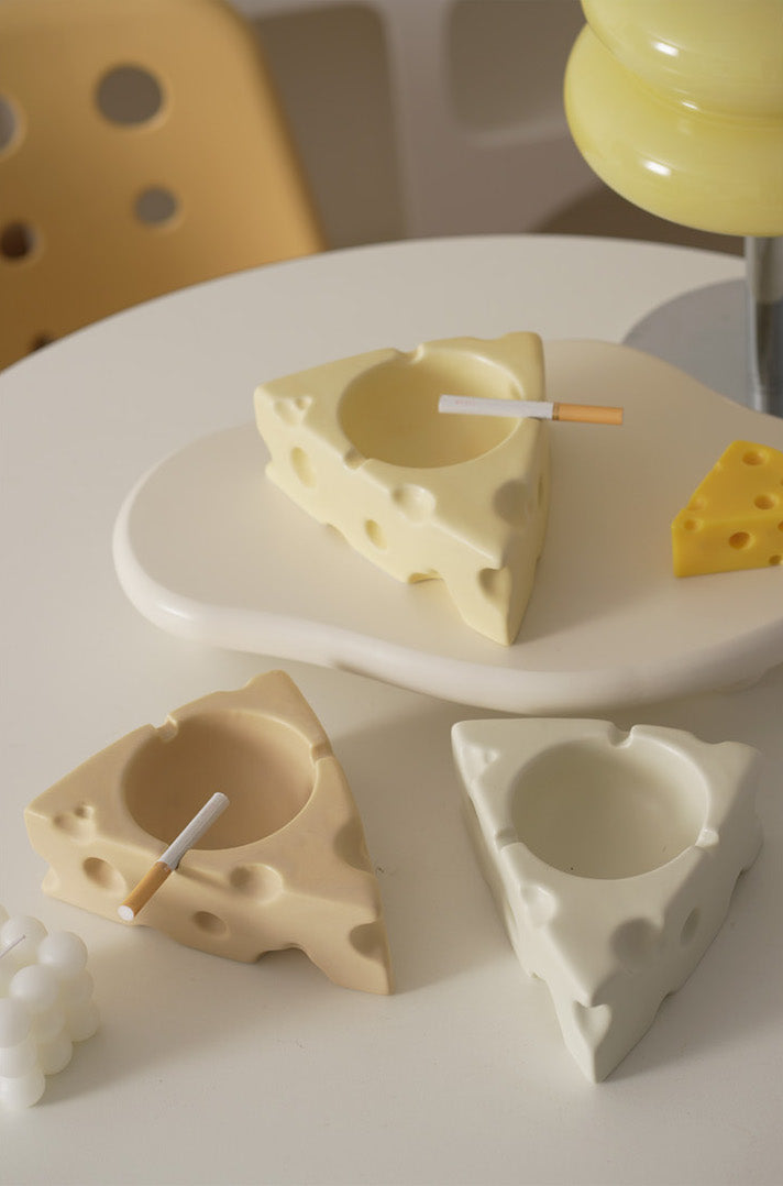 Cheesy Ceramic Ashtray