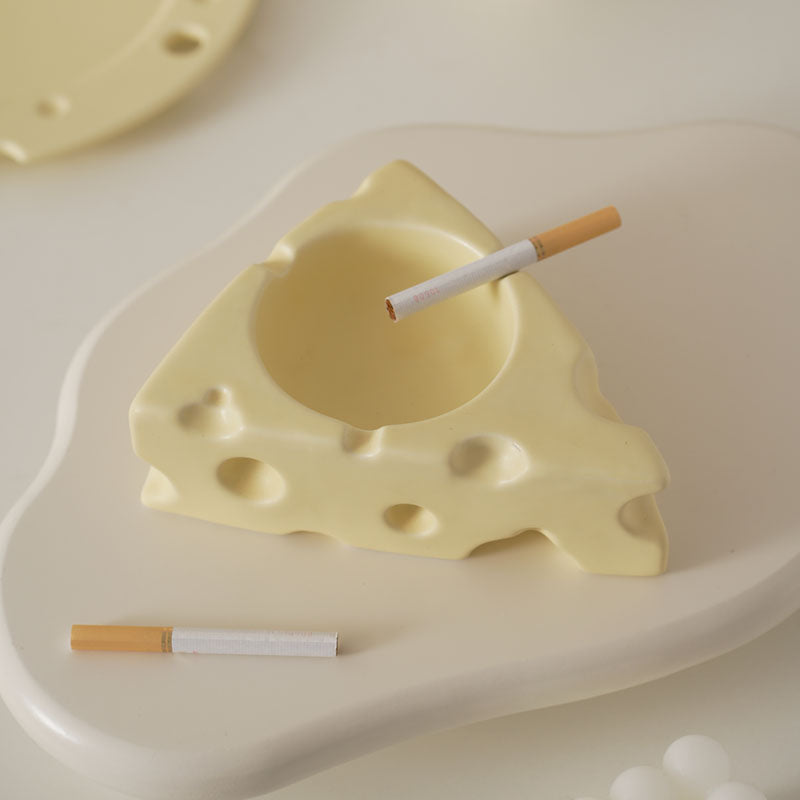 Cheesy Ceramic Ashtray