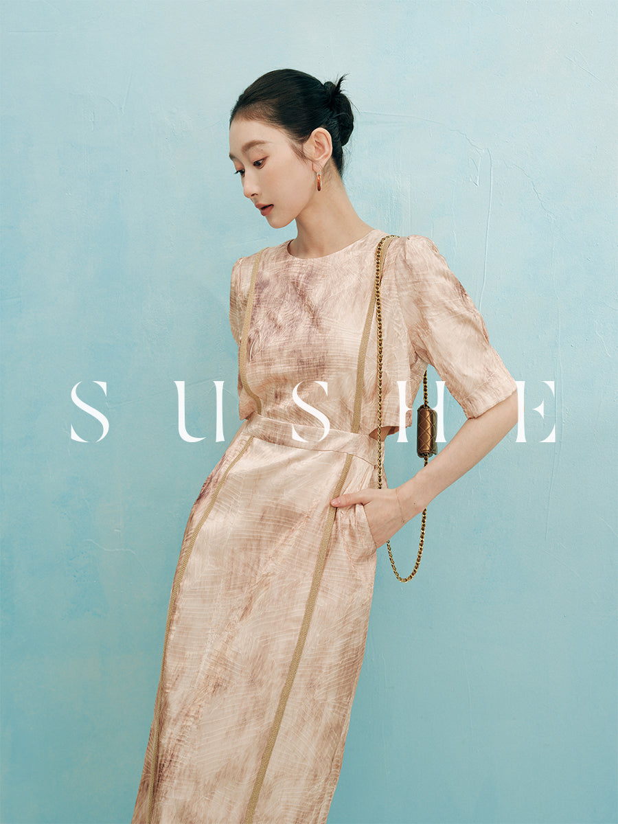 afrm liza puff sleeve cutout midi dress Sundaze Cutout Linen Midi Dress La Femme Chic Boutique
