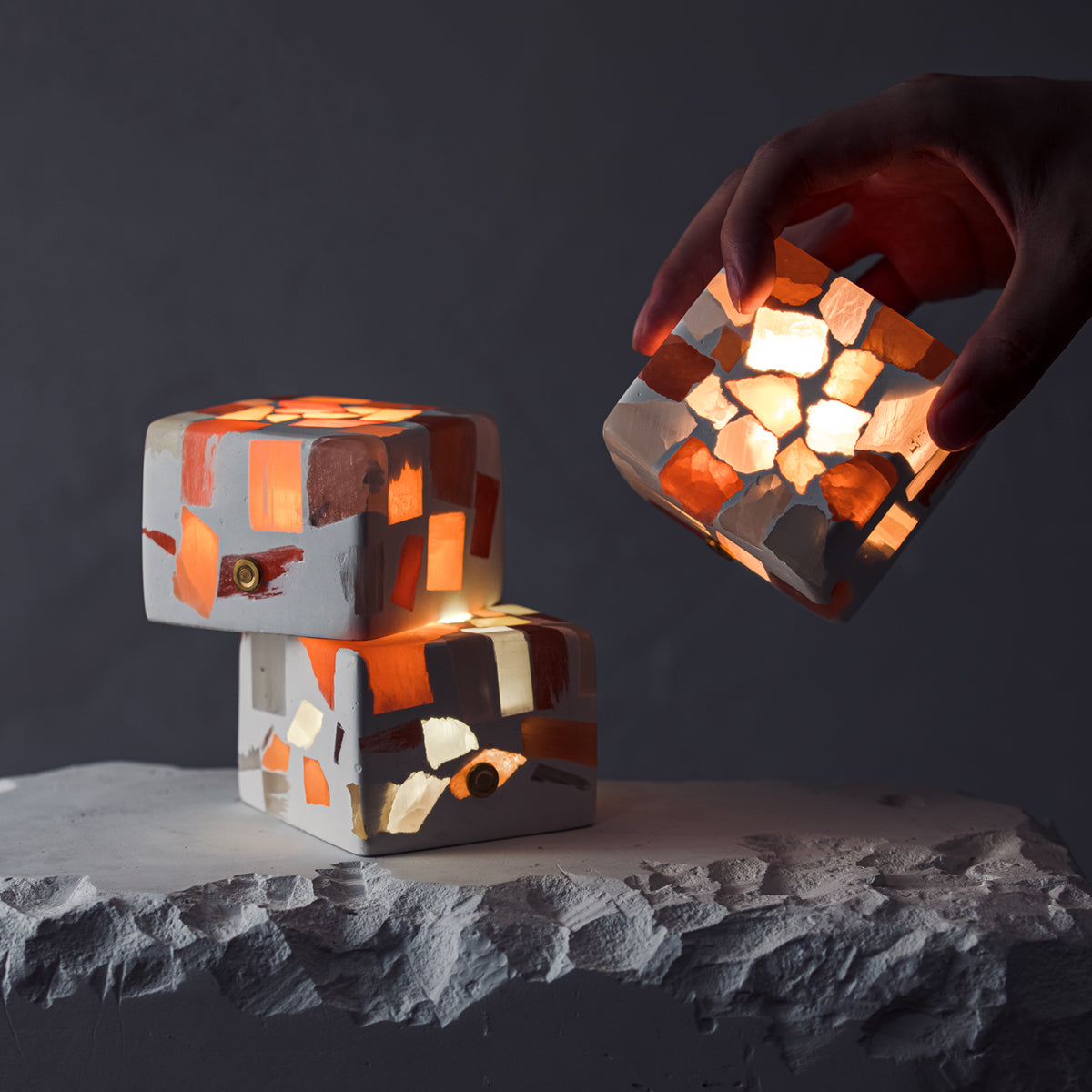 Shard Glow Cube Night Light