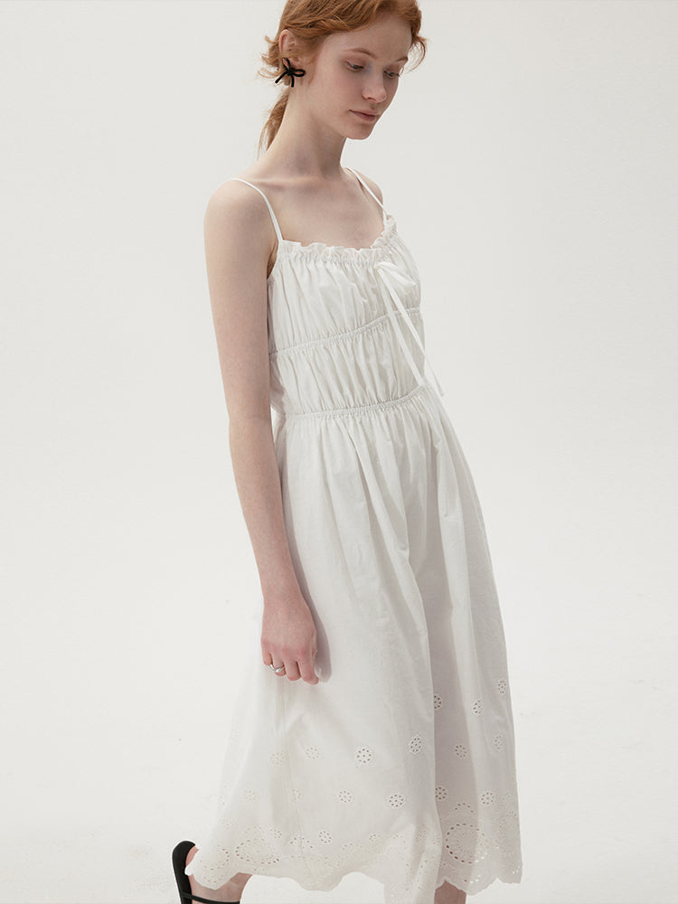 Embroidered Camisole Dress