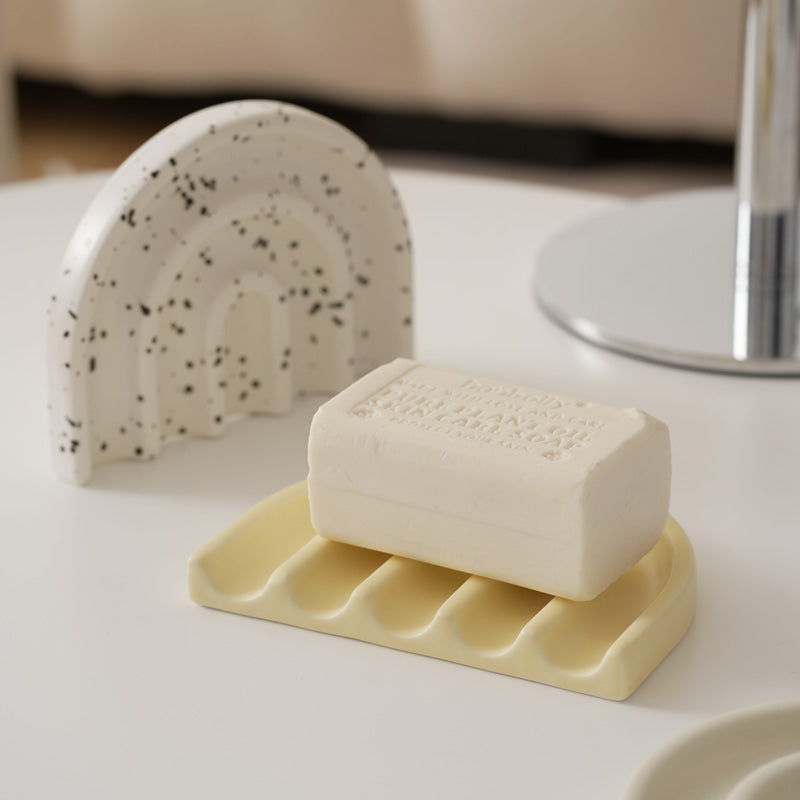 Luxe Donut Ceramic Soap Dish