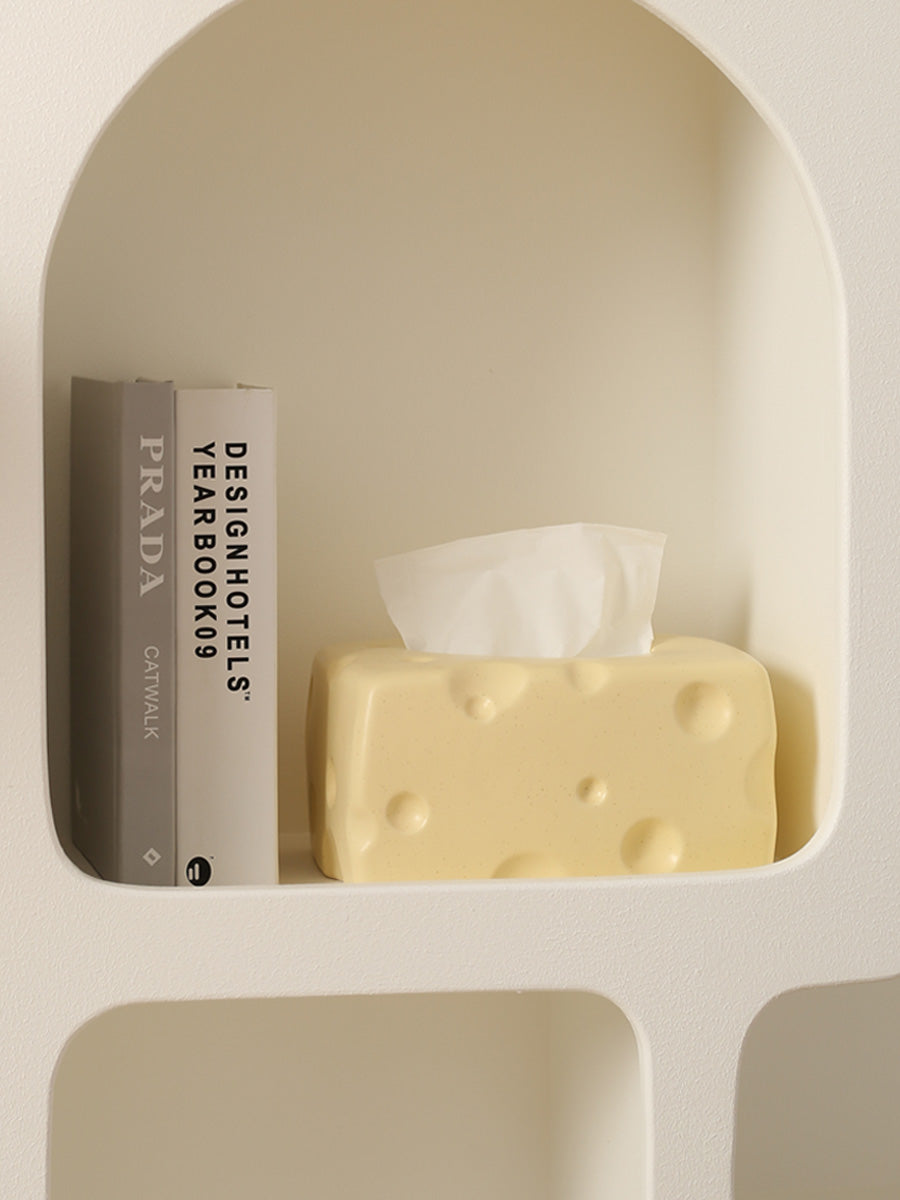 Cheesy Ceramic Tissue Box