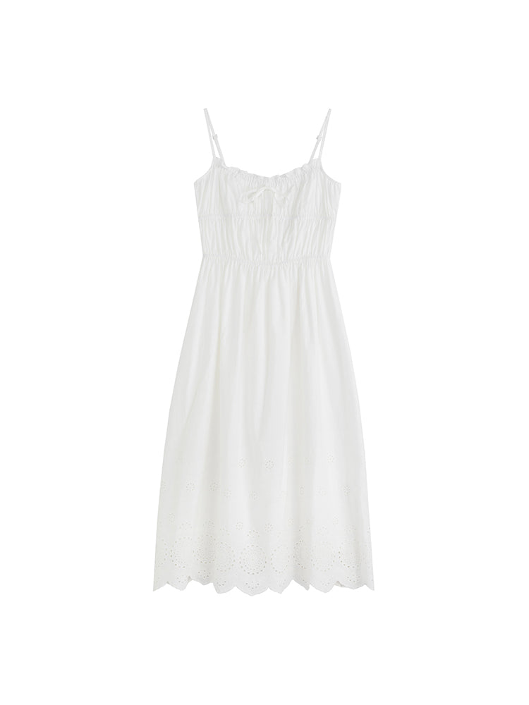 Embroidered Camisole Dress