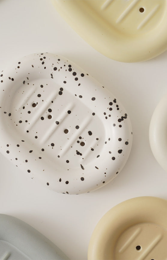 Luxe Donut Ceramic Soap Dish