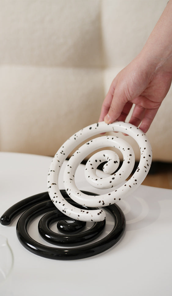 Vortex Ceramic Trivet