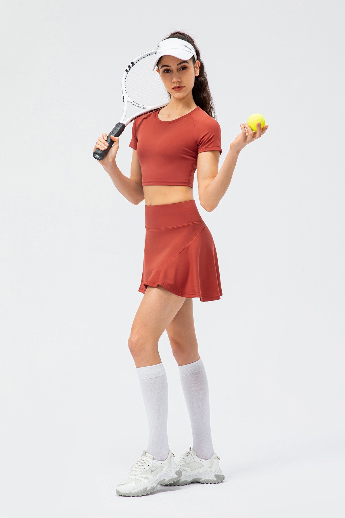 Pleated Tennis Skirts Built-in Short Liner