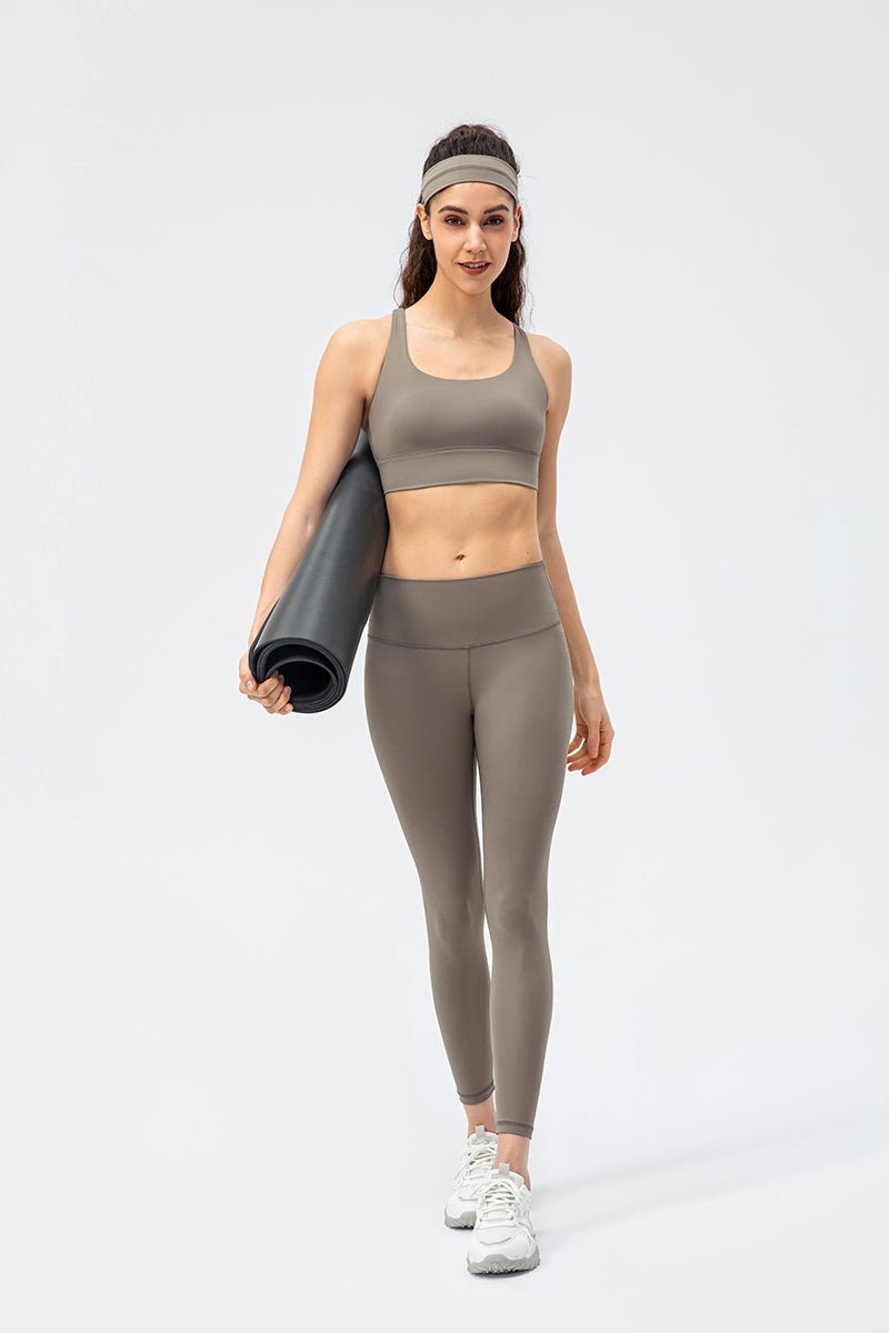 Strappy Back Sports Bra