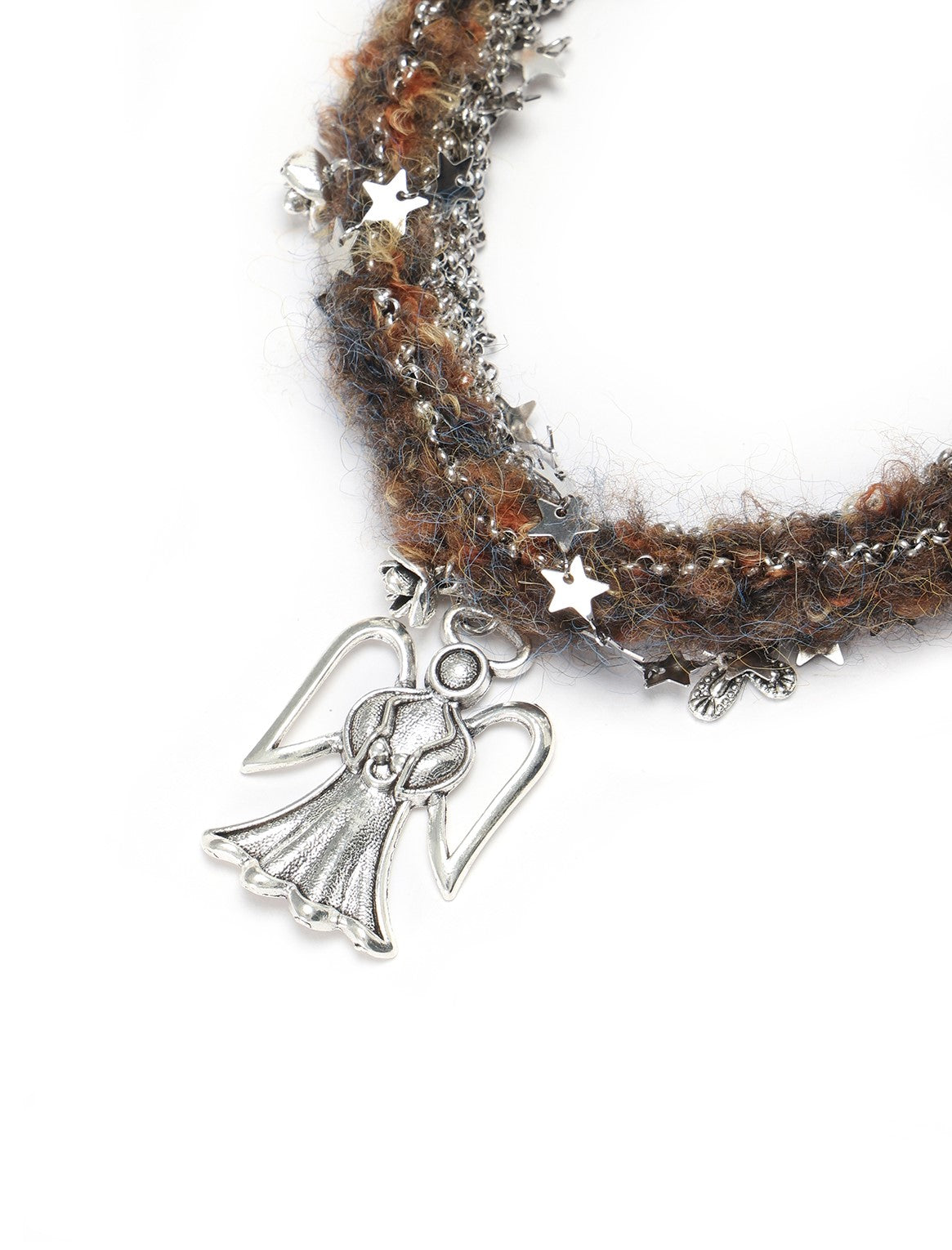 Alloy Angel Wool Punk Choker RUN0051