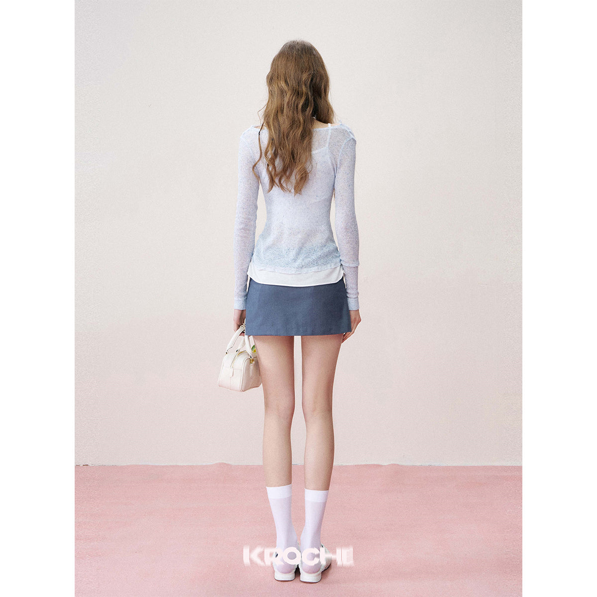 Kroche Super-Soft Fake-2-Piece Cotton Top