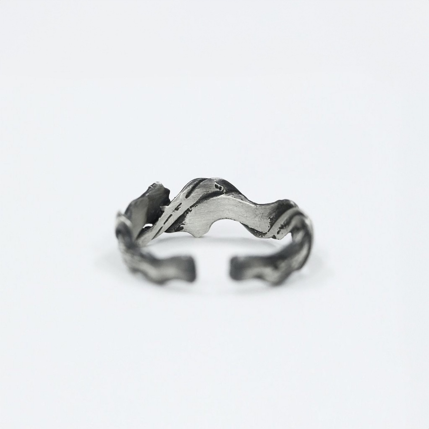 SilverCraft Original - 'Driftwood' 999 Pure Silver Adjustable Ring, Unisex