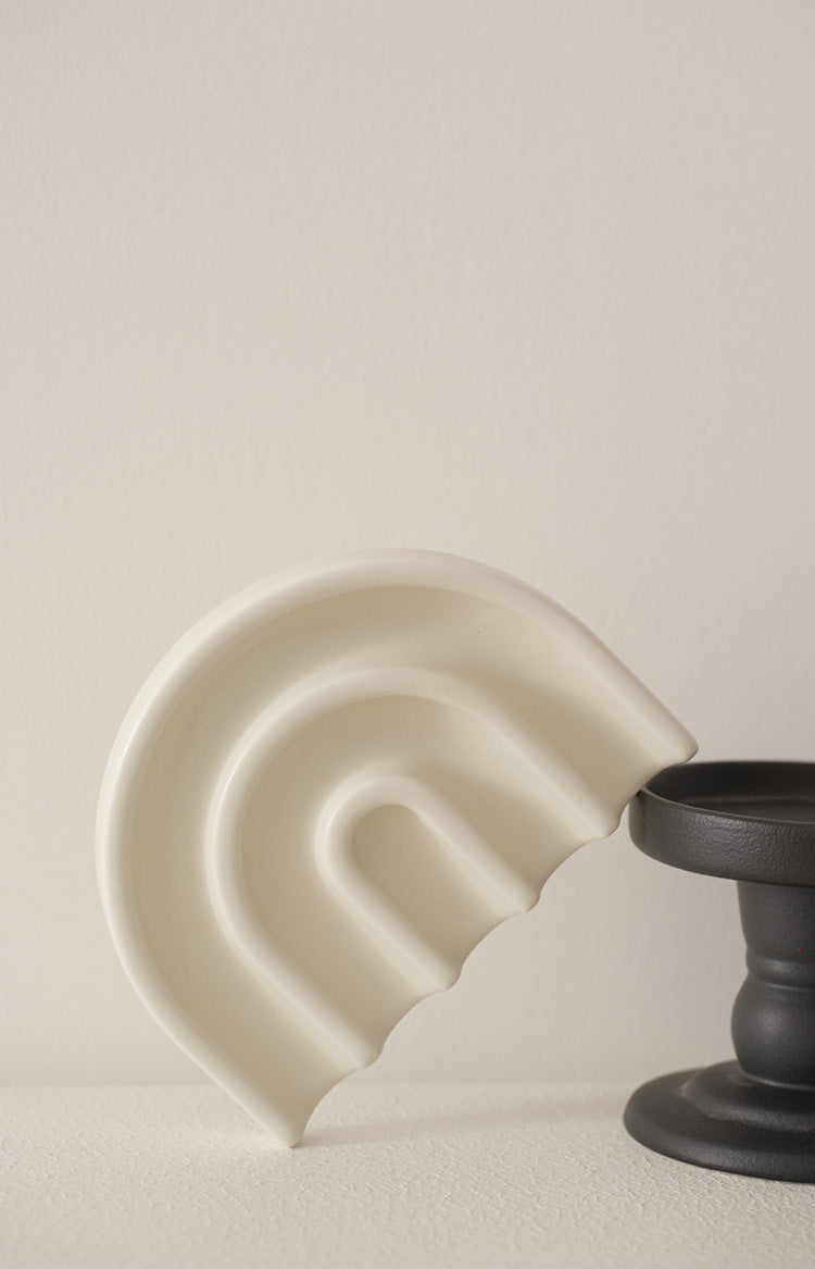 Luxe Donut Ceramic Soap Dish