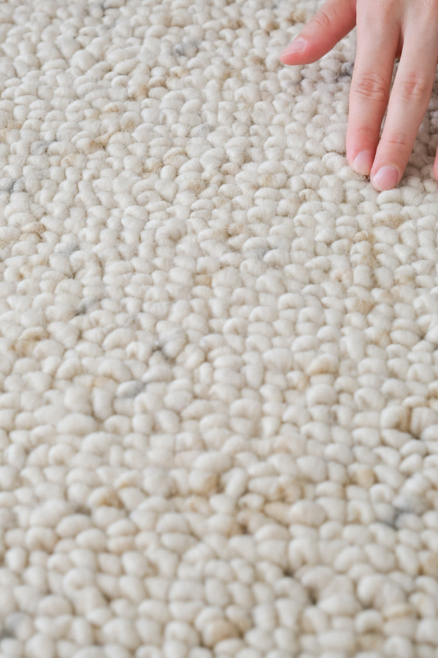 New Zealand Plush Popcorn "Wool + Cashmere" Rug