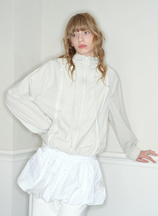 Lightweight Loose Sports Hooded Jacket RUN0034