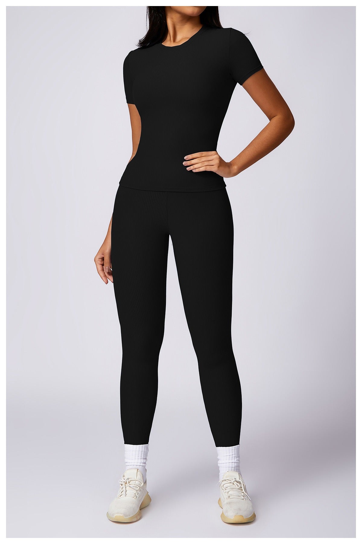 Valerie T-Sleeve Top & Leggings Set