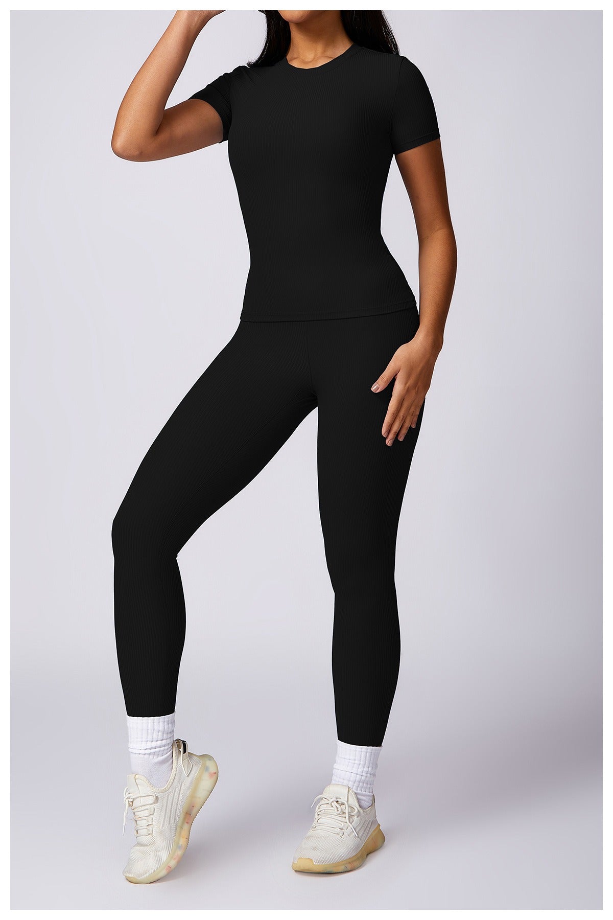 Valerie T-Sleeve Top & Leggings Set