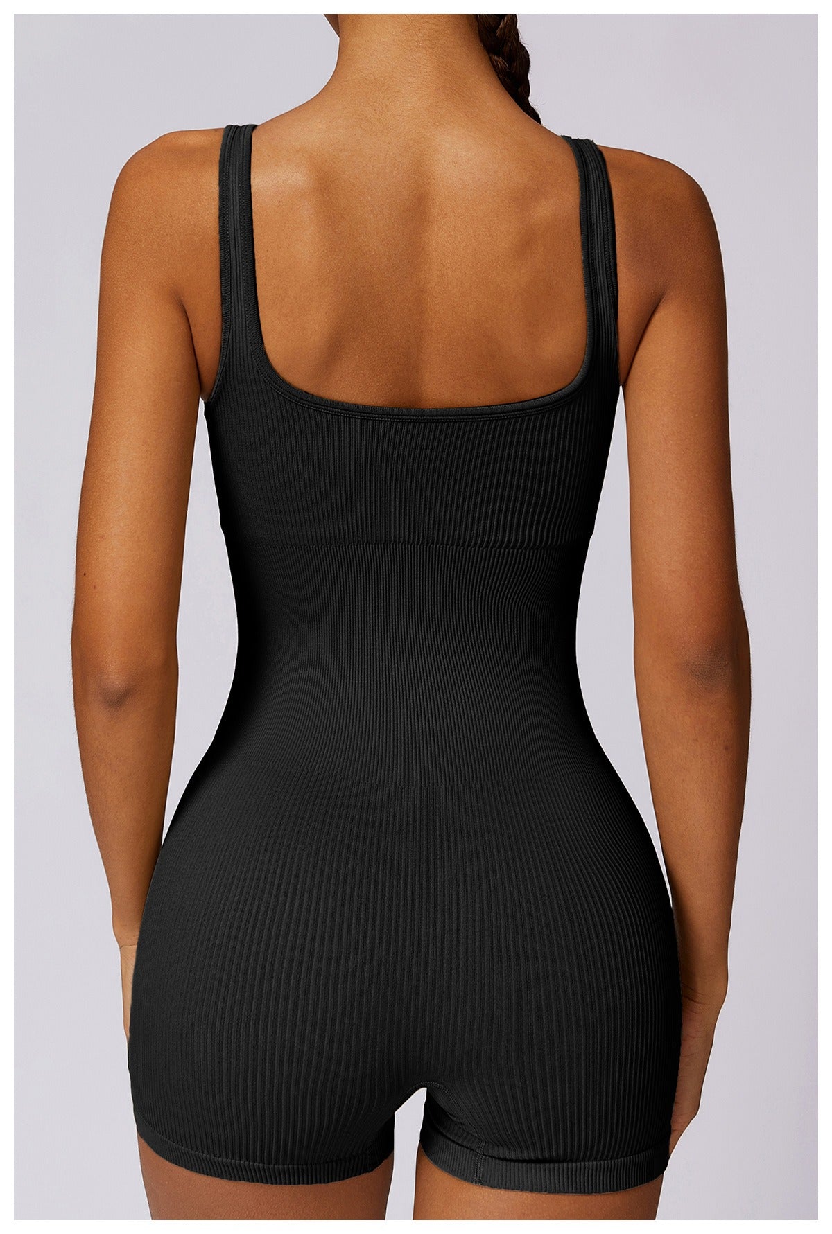 Underbust Snatched Tank Romper