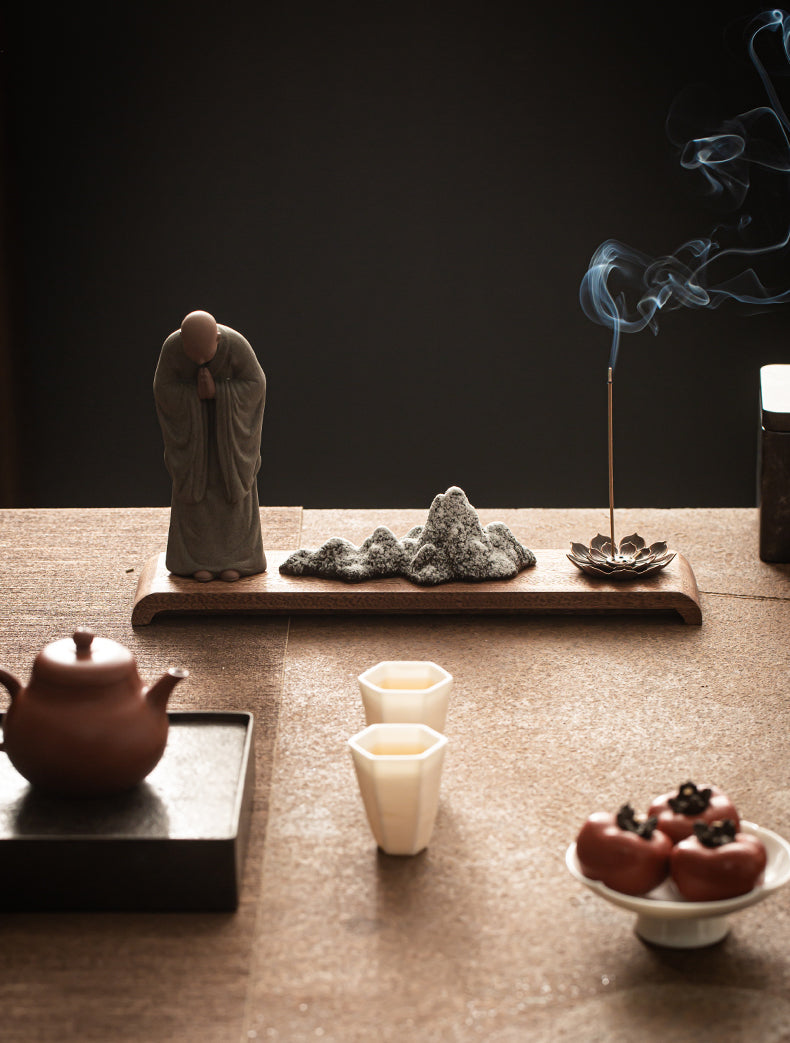 Zen Serenity Monk Sculpture – FancyAdd