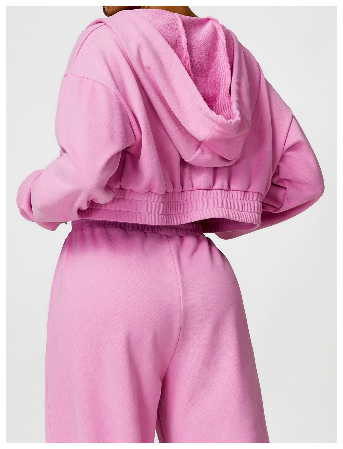 Mona Luxe 지퍼 스웨트수트 