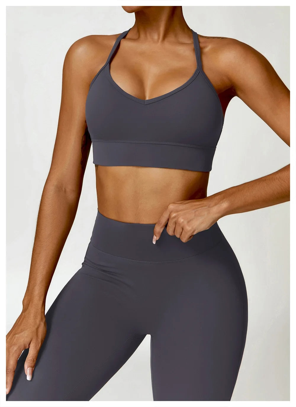 Rachel Cross Bra & Legging Set