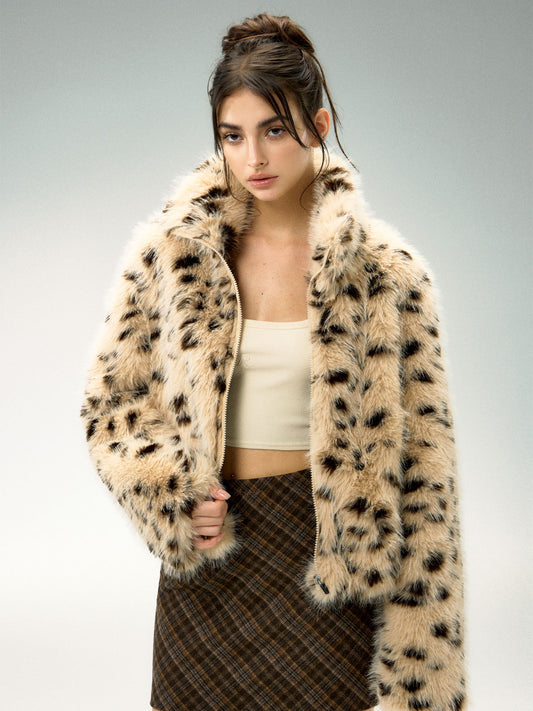 Leopard print jacket