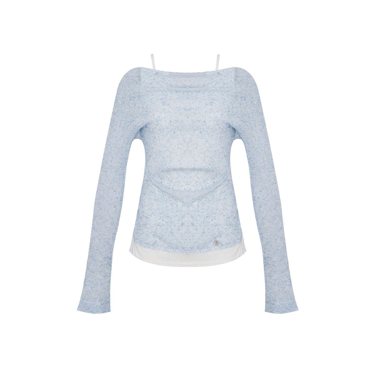 Kroche Super-Soft Fake-2-Piece Cotton Top