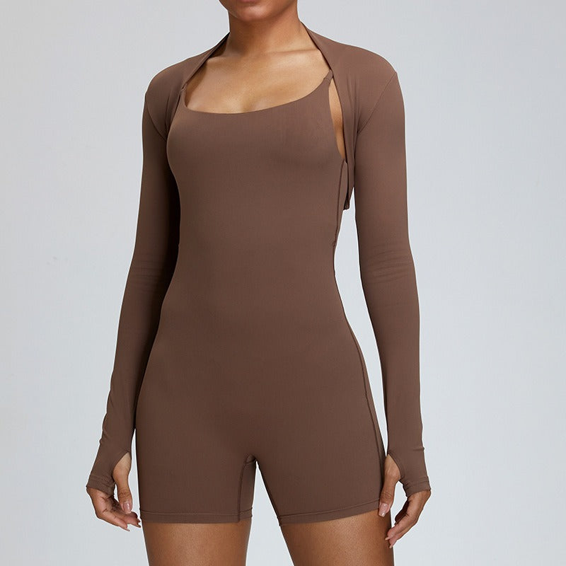 Laila 롱슬리브 볼레로 탑