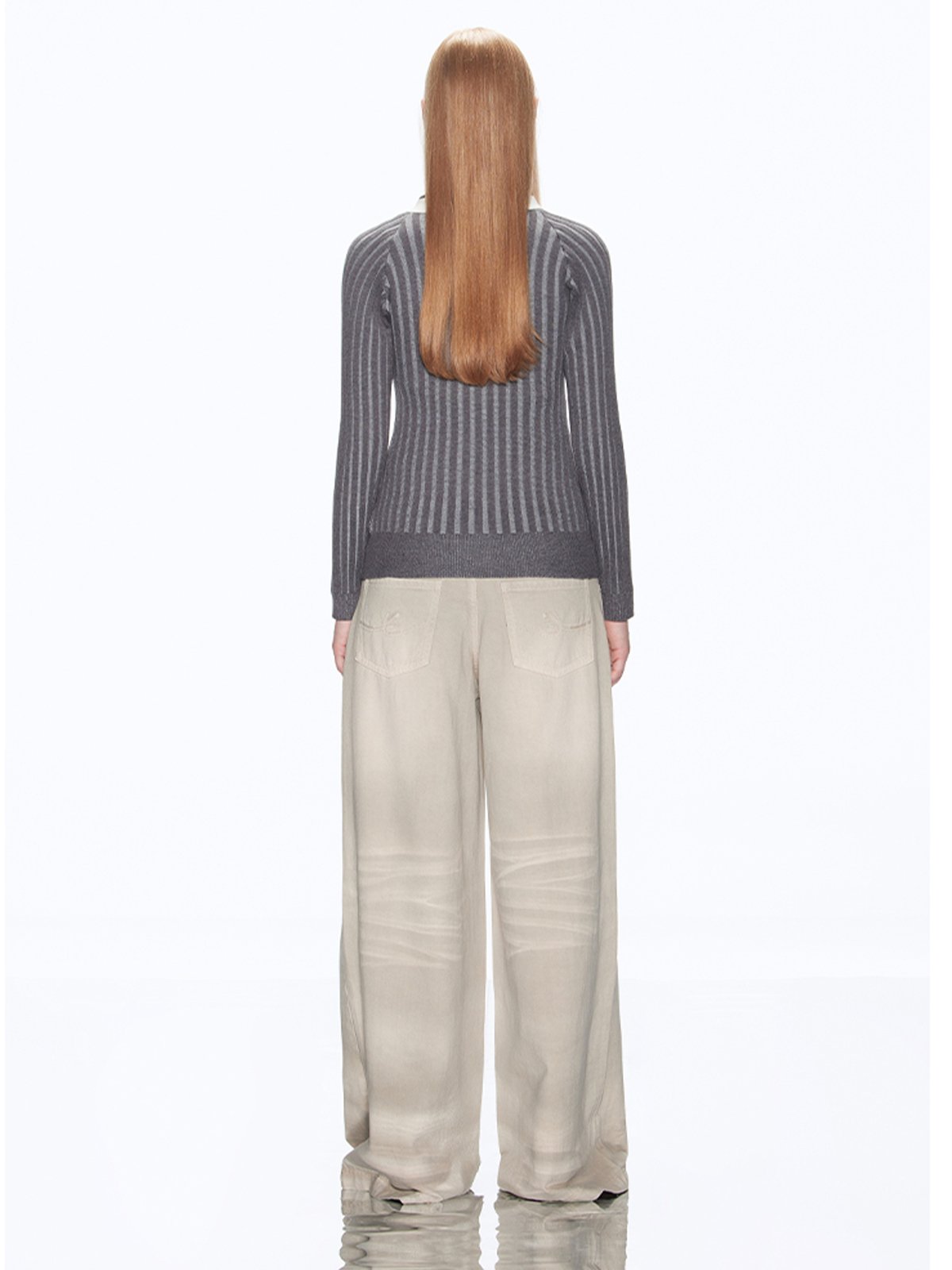 Low-Rise Wide-Leg Jeans RUN0009