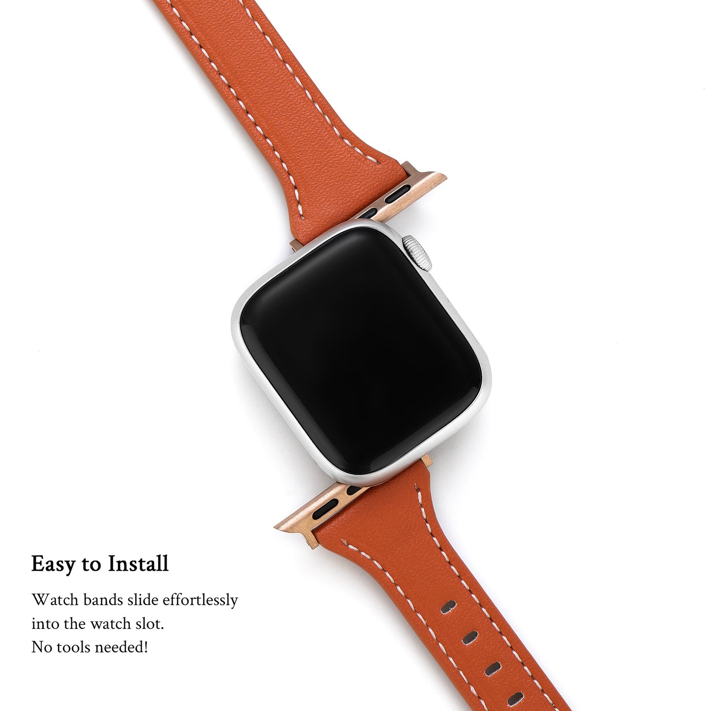 ベーシックなスポーティなApple Watchバンド