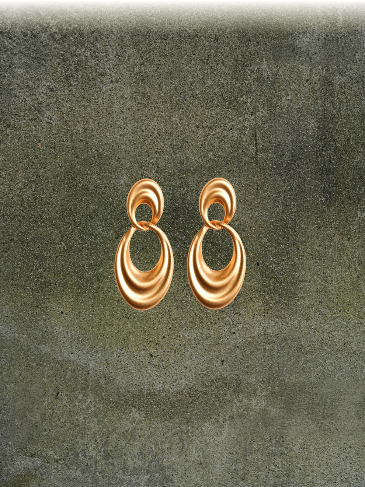 “Flowing Sands” Original Double Hoop Earrings