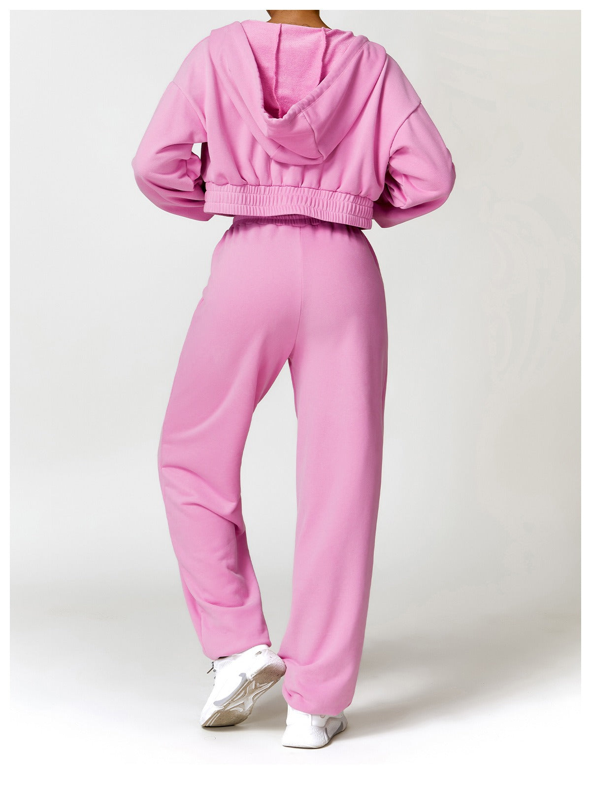 Mona Luxe 지퍼 스웨트수트 